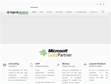 Tablet Screenshot of logicalsolutions.co.nz
