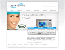 Tablet Screenshot of logicalsolutions.bc.ca